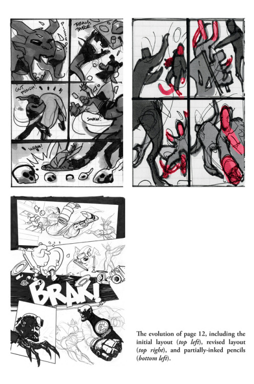 &hellip;Sketchbook Part 2 - From Hellboy Krampusnacht - Story by Mike Mignola &amp; Art by Adam Hugh