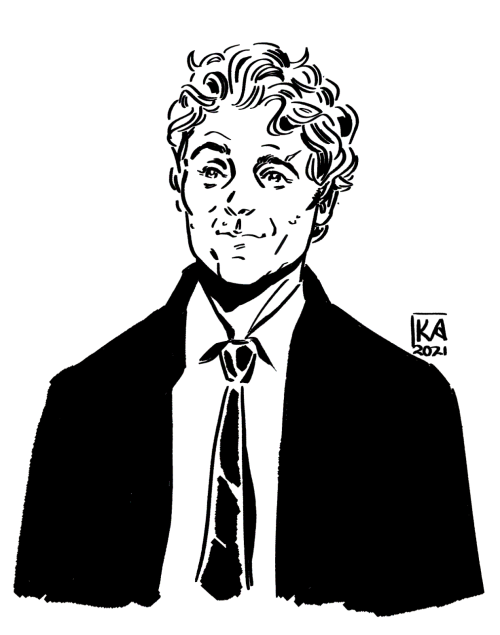 it has come to my attention that there is a Notable Lack of fanart of mr. quinn from leverage&hellip