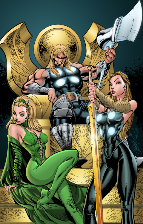 XXX comicsodissey:Watching over Asgard by J-Skipper photo