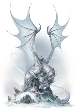 Aventuria Bestiary - Frostworm by GaiasAngel