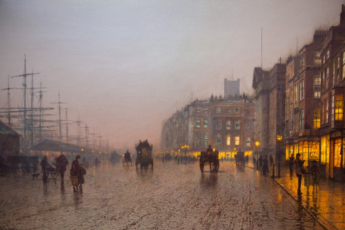 doublemimosas:  literarypancakes:   John Atkinson Grimshaw (1836-1893) was a Victorian-era painter, notable for his moonlit scenes and landscapes.  If there were ever perfect images to use a writing prompts, it’s these.  gyönyörűek *-* 