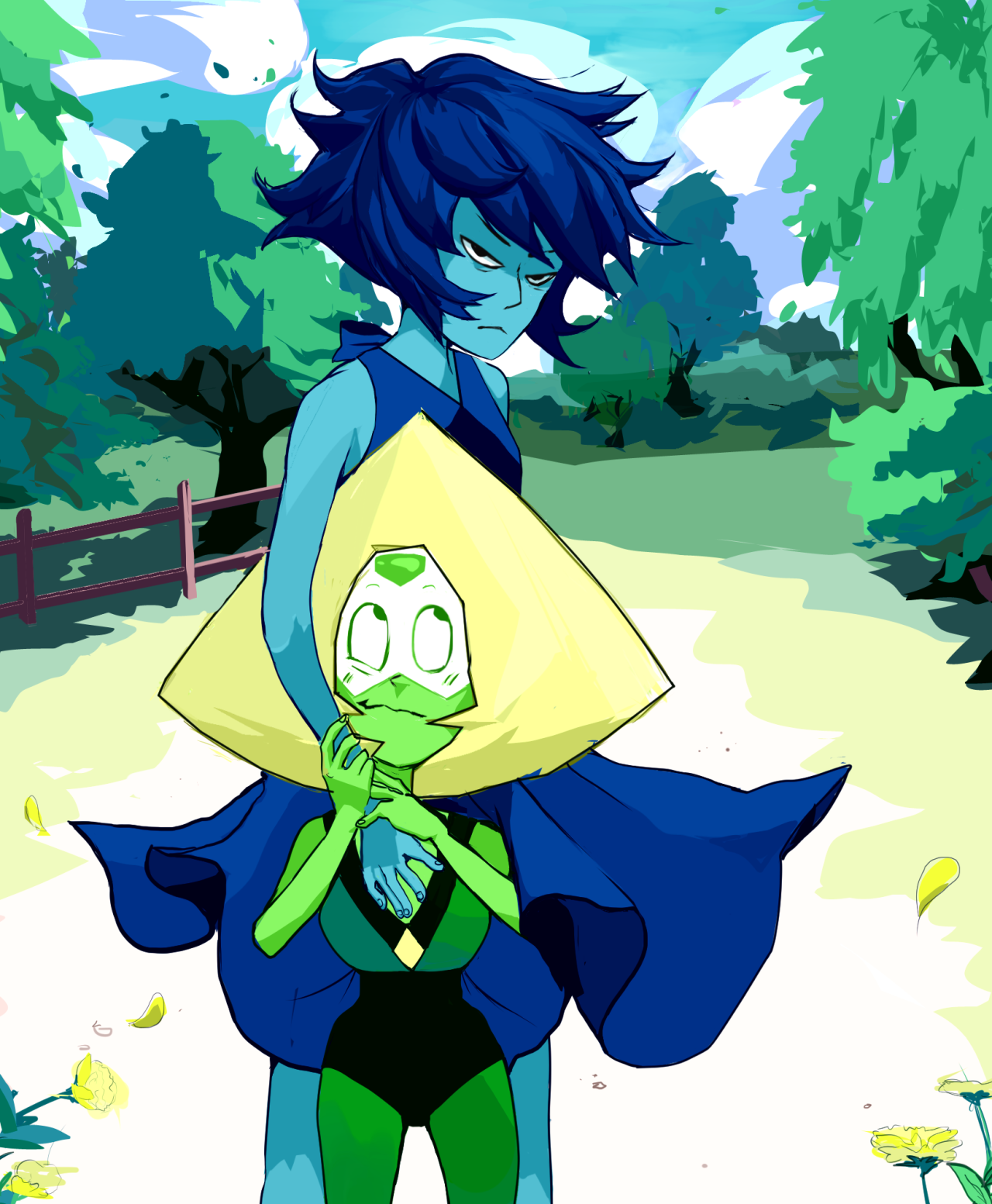 weirdfigures:  Barn Mates   ☼ ☀     When Jasper comes back she be like