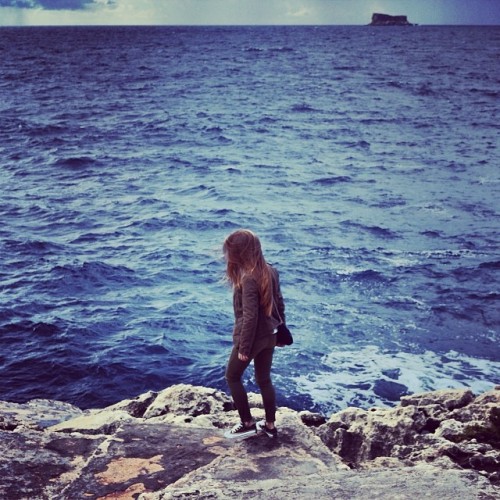 at Blue Grotto