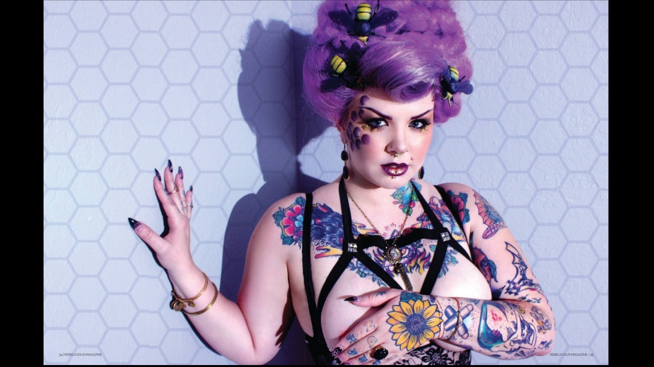 sarahbane666:  Check out our 8 page spread in Rebelicious Magazine! Photos by bettybettybangbang