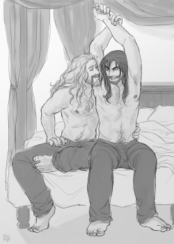 hvit-ravn:  &lsquo;you slept well, brother?&rsquo; 'never better. and i could sleep a bit longer&rsquo;