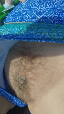 321Gator321:  Beach Pussy…Sandy Bush And A Little Hair Peaking Out…Damn I Love