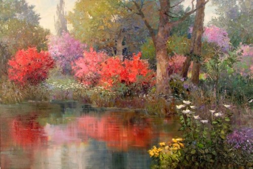 asylum-art-2: Warm Impressionism in Kent R. Wallis’ Paintings         &nbs