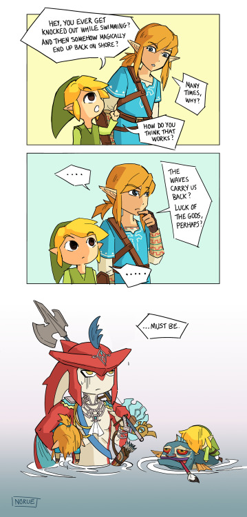 norue-draws: Round of applause for the real MVPs of Hyrule.
