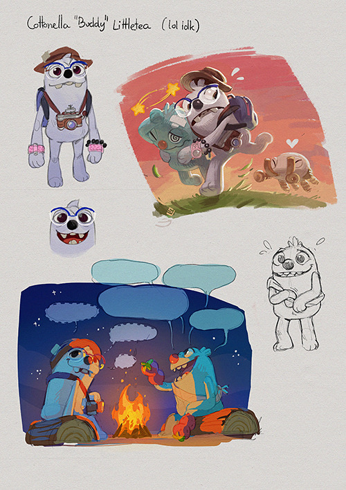 Some Bugsnax Doodles.
