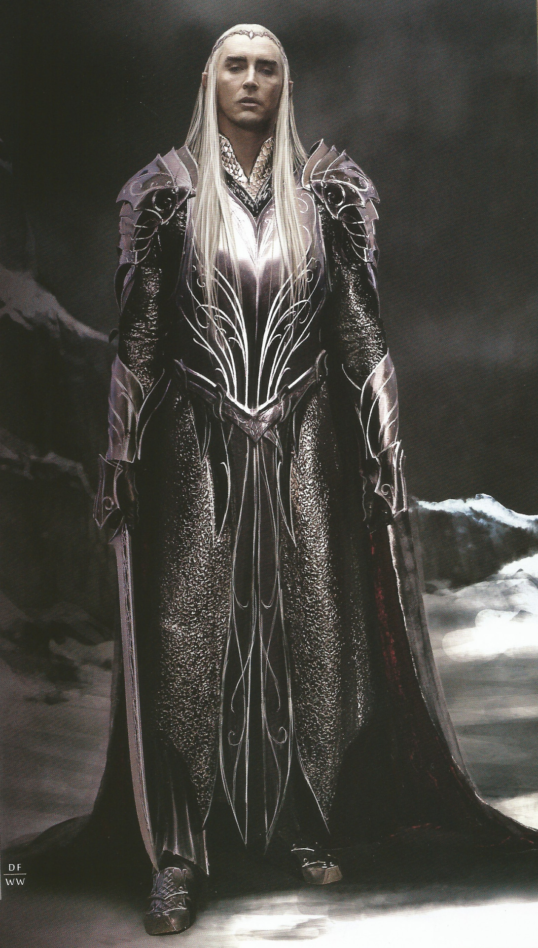 thrandurins:  thranduil and legolas concept art also a brief tauriel mention 