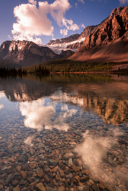 brutalgeneration:  Crowfoot Glacier by Dan Warkentin on Flickr.
