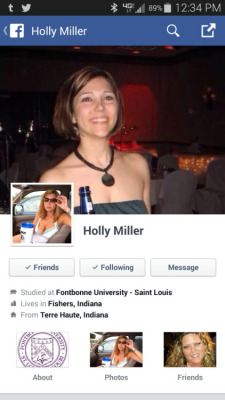 Mmmm, HOLLYRENEEMILLERKOLL, GOOGLE her ! Expose her to everyone from #Terre haute south vigo classof93 