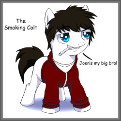 ask-zephyr-wing:  dennybutt:    ask-zephyr-wing submitted:  All done! ^ ^ I’ll let you name him. Please take good care of him. =D Just some things about him: Tries to act cooler than he really is around his peers. (seriously, look at that smug face.