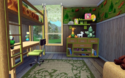 Raccoon house by ihelenLot 25*25No CCDownload at ihelensims site