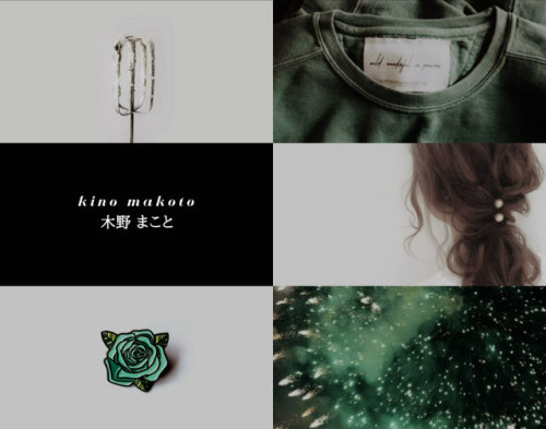 amoriistic: character aesthetic; makoto kino             “protec