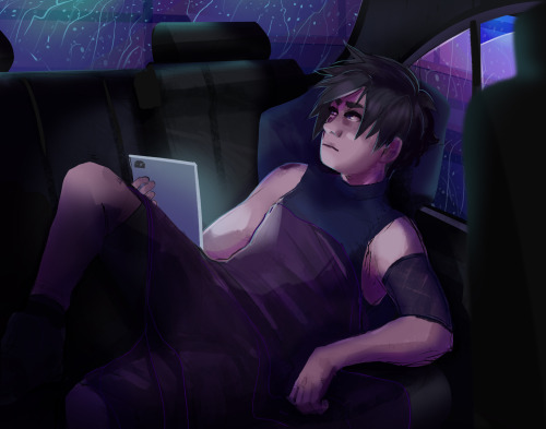 OC JJ….pls imagine rain noises on car roof, thank youCommissions