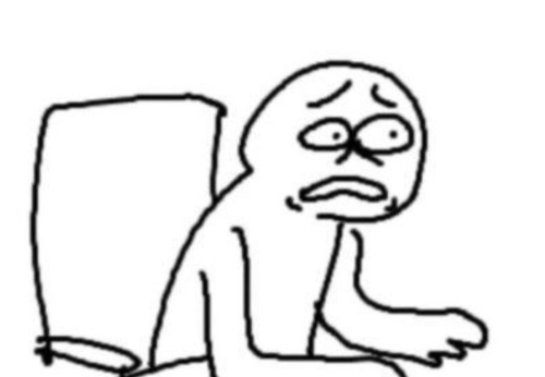 How I Look At My Art Teacher When They Put A Brush With Blue Paint Into My Jar Of Yellow Gouache: