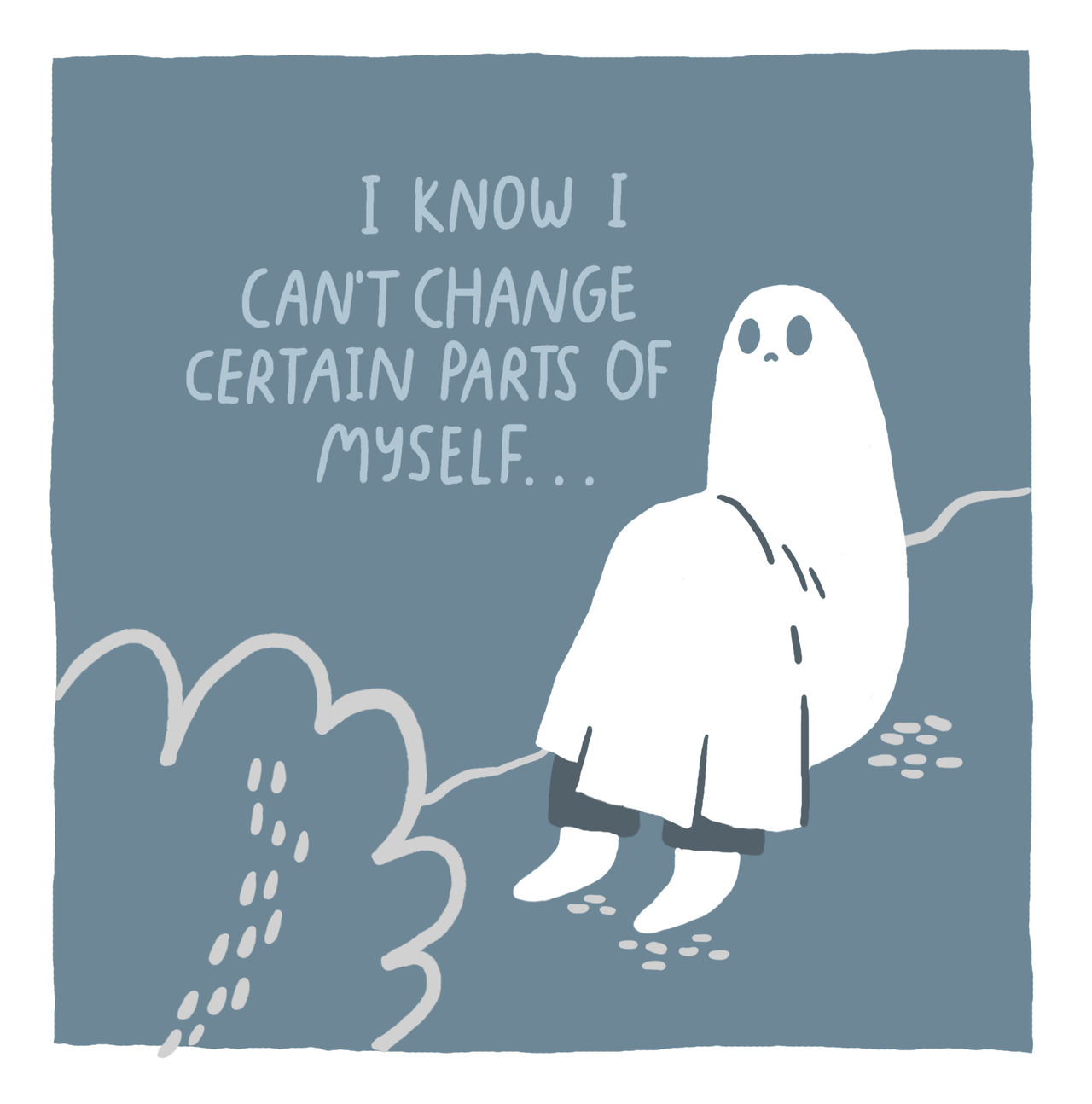 thesadghostclub:  It’s difficult to learn how to accept yourself, sometimes it