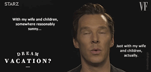 londoncallingsigh:Benedict Cumberbatch Answers 22 Rapid-Fire Questions in 128 Seconds (Vanity Fair)H