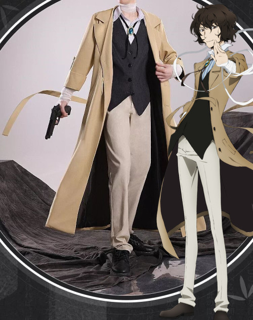 ✿✿1/3 Delusion Bungou Stray Dogs Dazai Osamu and Chuya Nakahara Cosplay Costumes ✿✿Shopping Link>