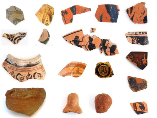 Pottery fragments [Credit: Ministry of Culture]Building Complex Revealed In Despotiko &gt;New buildi