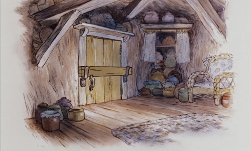 wannabeanimator:The Many Adventures of Winnie the Pooh (1977) | backgrounds (x)