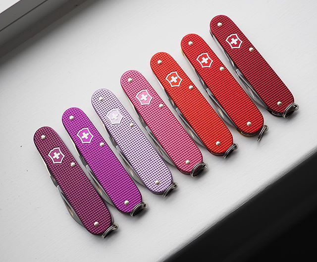 Which of these is your favourite? .
.
.
#victorinox #victorinoxswissarmy #swissarmyknife #sakallday #sakarmy #alox #victorinoxalox #aloxaholic #edcgear #sak4edc #victorinoxcadet #aloxcadet #84mm #penknife #slipjointparadigm #everydaycarrygear...