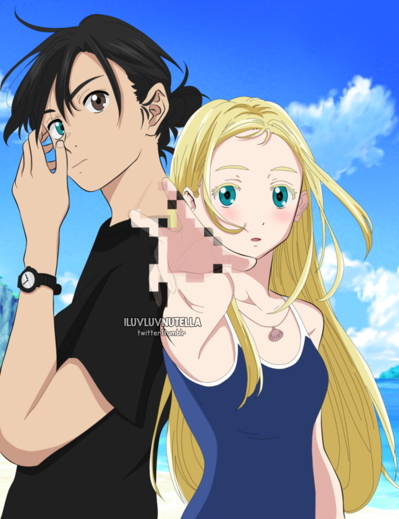 LINK! Anime Summer Time Rendering Episode 8 Sub Indo : Shinpei