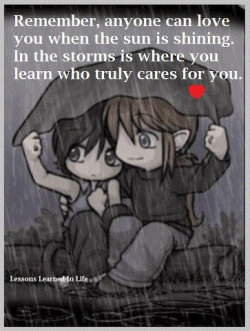 slinkygrl:  unleashingthelady:  ✨❣   Been on my mind all day.  Some people don’t stick around for the storms.  