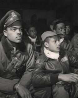 historicaltimes:  Some Tuskegee Airmen  get