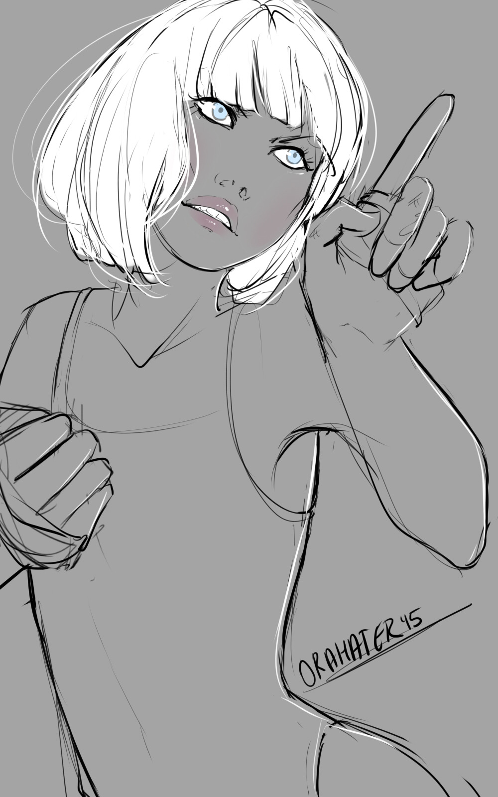I swear those are the last sketches of Maddie I&rsquo;m going to dooo u//u