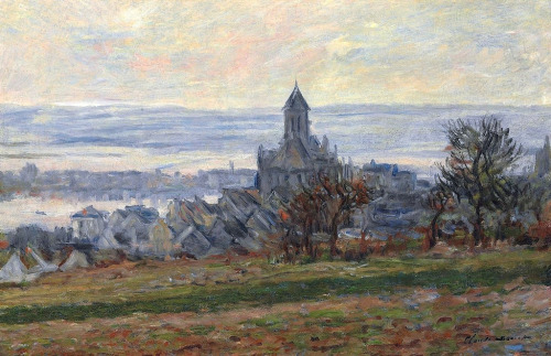 proleutimpressionists:Monet at Vétheuil (79)Looking for new anglesOver the last few years, Monet had