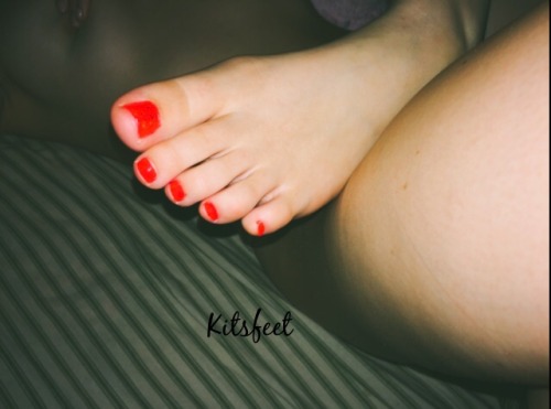 kitsfeet: Laying around in bed all day today