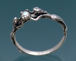  Twin Mermaid Ring Mermaids are one of the