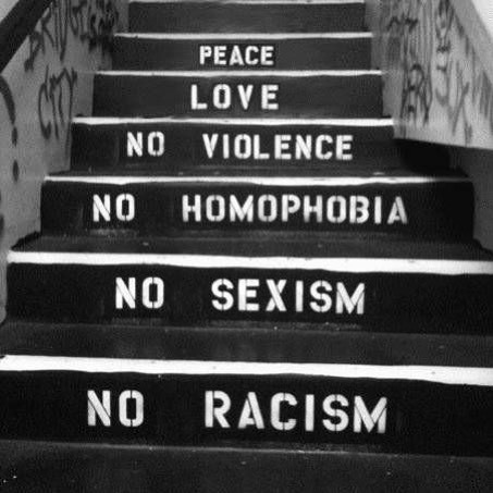 | I love people and I will never tolerate any kind of hate or ignorance at all. LETS SPREAD LOVE, PE