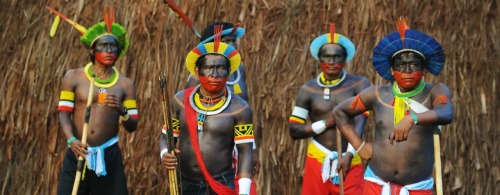 The kayapo are aesthetically (&amp; culturally) really fascinating. I would love to see people like 