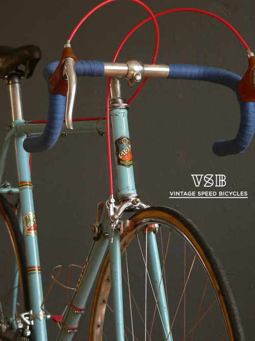 vintagespeedbicycles:  luca, from VSB vintage speed bicycles gios torino 1950’s late