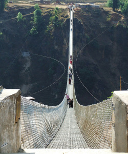 gaksdesigns:  Kusma-Gyadi Bridge, Nepal