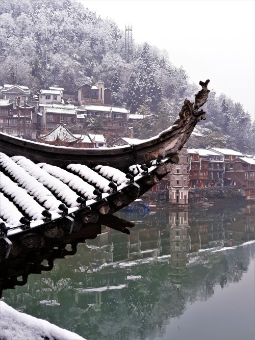 Winter in Fenghuang, Hunan