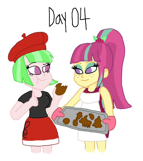 Another Facebook EqG Shipping I couldn’t help but do for the EG 25 Days of Christmas: SourMelody (So