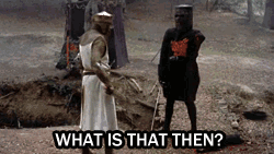 leopardheart27:  Let us strive to be as determined as the black knight in all our
