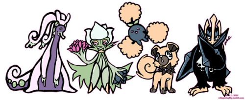 I Really Wanted To Draw Pokemon So Here Are My Favorite Pokemon From Each Type