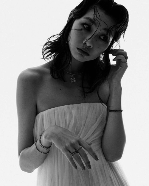 netflixdramas:Jung Ho Yeon photographed by Hyea W. Kang for Vogue Korea (Nov. 2021)