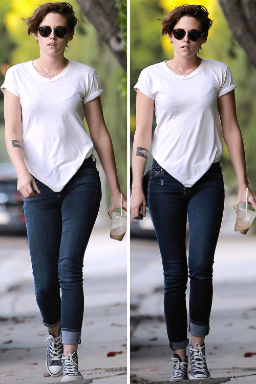 krissteewartss:  Kristen out in L.A October 13th 2014 
