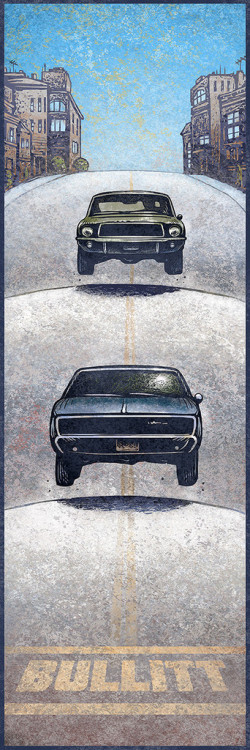 thepostermovement:  Bullitt by Chet Phillips