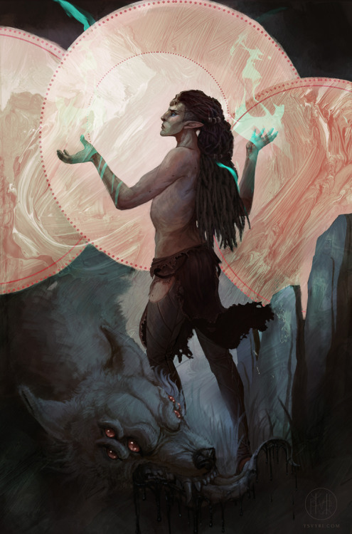 dragonageinquisitionart: Dread Wolf by Ysvyri