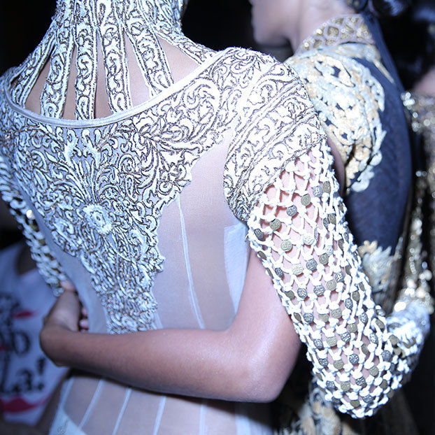 maccosmetics:  Backstage at Rimple Narula &amp; Soltee by Sulakshana, India Couture