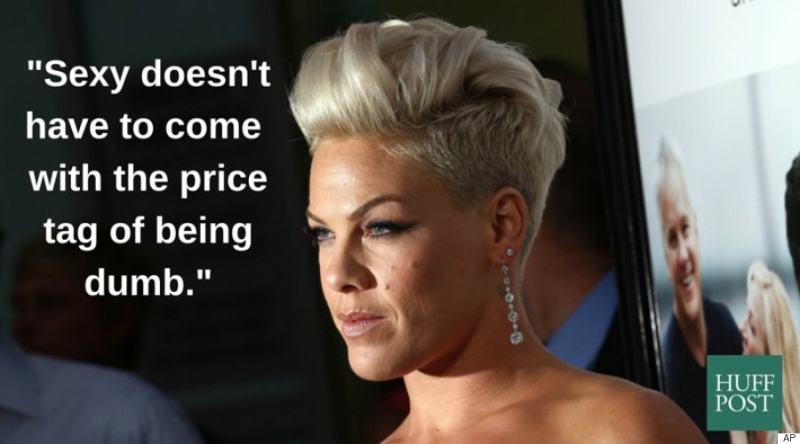 huffingtonpost:  9 Times P!nk Proved That Every Woman Should Be Able To Define HerselfP!nk