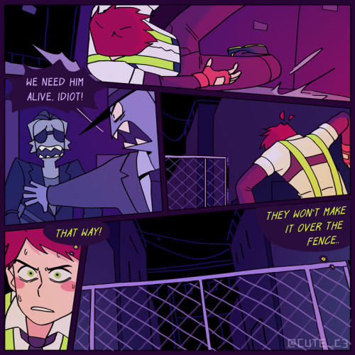  Did you know that I hate drawing fences? <3 More to come on my account or at #FireforHireComic o