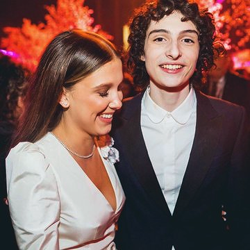 Millie and Finn photographed at the 2020 SAG Awards.